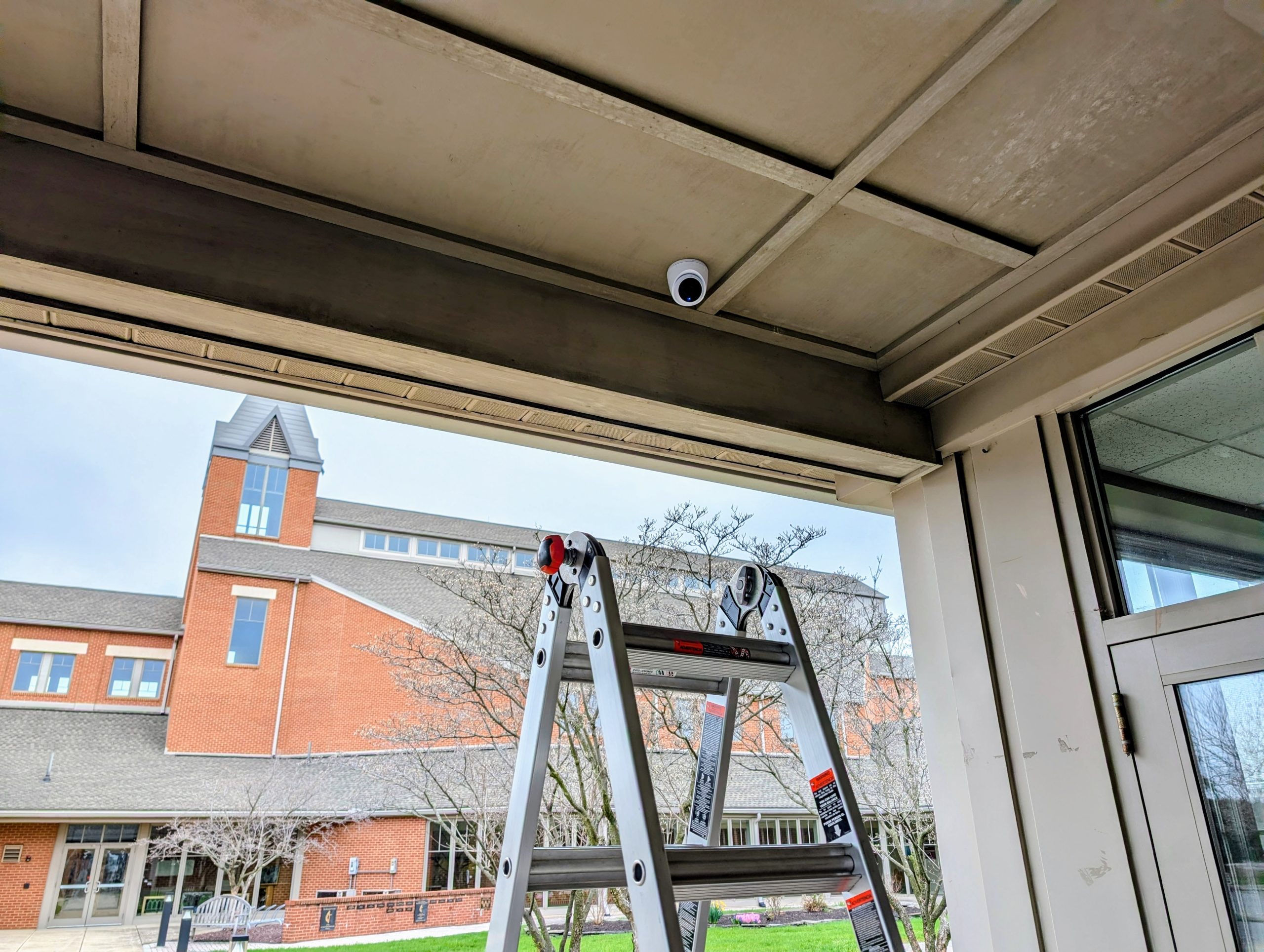 Security cameras installed at a church in Chambersburg