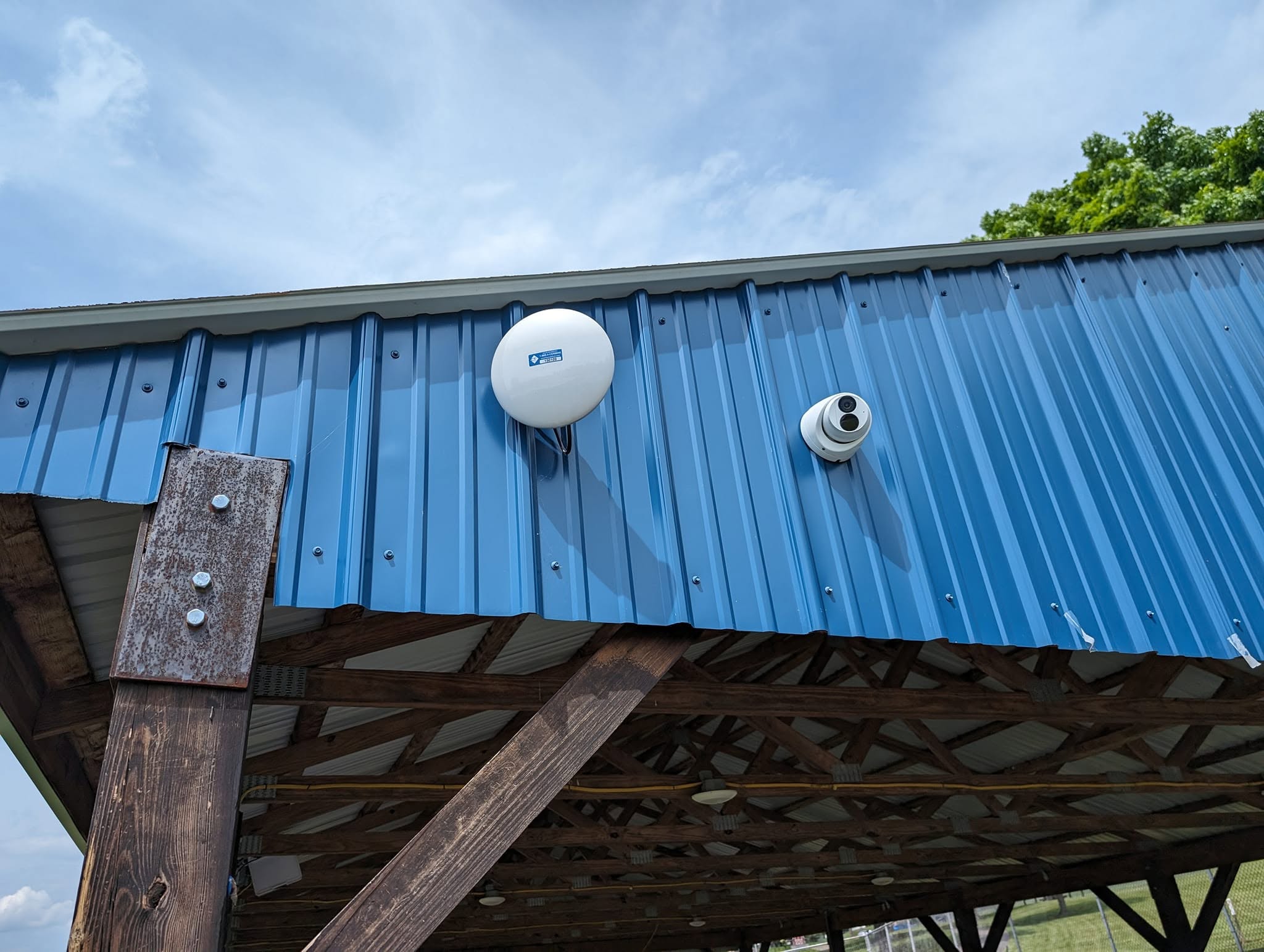 Security cameras installed at a park in Waynesboro